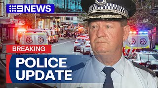 Police confirm six killed in Westfield Bondi Junction stabbings | 9 News Australia