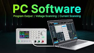 PC Software program output/voltage scanning/current scanning RD6024 RD6006