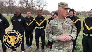 LTG Luckey with Soldiers at ACFT | U.S. Army Reserve