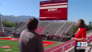 U. stadium gets bigger scoreboard, better sound system