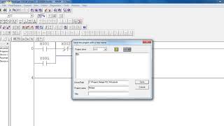 Cara Program PLC Mitsubishi dengan GX Developer