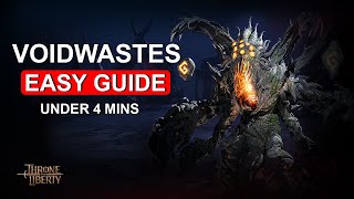 Voidwastes Guide in Under 4 Minutes | 2 - Star Throne and Liberty Dungeon Guide