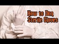 How to Don Sterile Gloves || Sterile gloves wearing || Sterile gloves wearing technique || Gloves