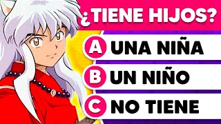 ¿CUÁNTO SABES DE INUYASHA Y AOME? 🤔⚔️ Inuyasha y Kikyo | Chica Trivia/Test/Quiz de Anime Inuyasha