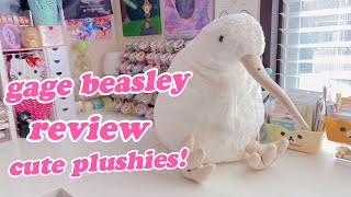 giant kiwi 🥝? | gage beasley unboxing + review #plushies #unboxing
