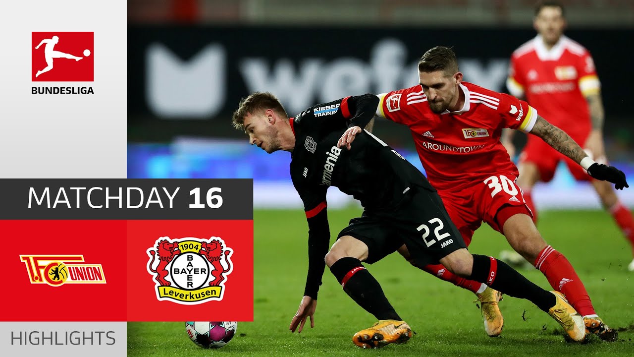 Union Berlin - Bayer 04 Leverkusen | 1-0 | Highlights | Matchday 16 ...