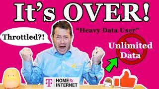 ✅ Data Usage Slowdown! No Longer Unlimited - T-Mobile 5G Home Internet