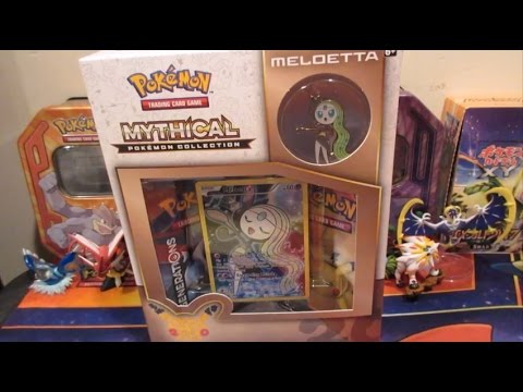 Pokemon Mythical Collection Meloetta Box Opening - YouTube