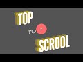 Smooth Scroll-to-Top Button Tutorial | Add a Scroll Back to Top Button with HTML, CSS & JavaScript