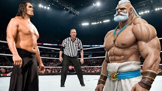 Match - The Great Khali vs Master Azam | Iron Man Match 2024 | WWE April 17, 20