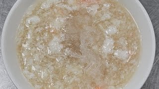 맛있는 제비집 게살스프 만들기!! / Bird's Nest Crab Soup