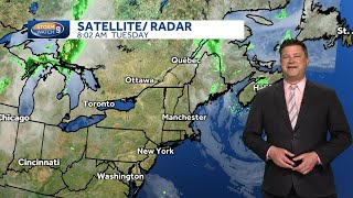 Watch: Clouds, some sun on mild day