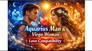 Aquarius Man & Virgo Woman Compatibility 💙 Can This Love Really Work?