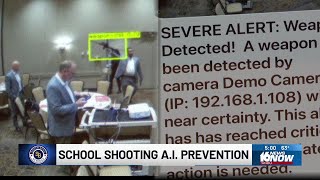 New AI tool helping detect weapons in schools