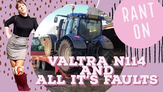 Valtra N114 tractor and all it’s faults