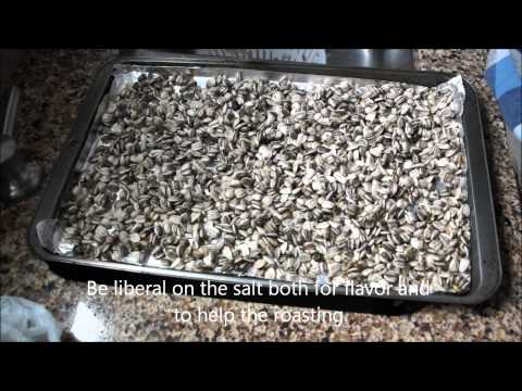 Roasted Sunflower Seed Recipe (home grown) Roasted Sunflower Seed Recipe (home grown)