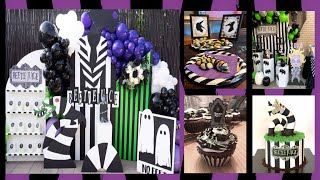 ¡Fiesta Temática de Beetlejuice! 🎉 Ideas Geniales para una Noche Espeluznante y Divertida 🕸️