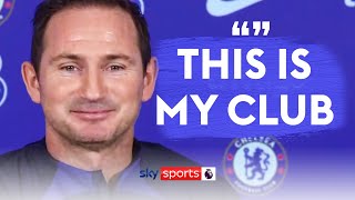 Frank Lampard's FIRST press conference as Chelsea caretaker boss
