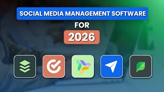 Top 5 Social Media Management Software In 2026!