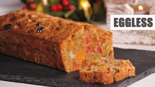 Eggless Christmas Fruit Cake | How Tasty Channel