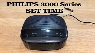 Philips Clock Radio Time Set 3000 Series