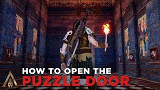 How to Solve the Puzzle Door with the Scytale (Secret Atlantean Blade) - Assassin's Creed Odyssey