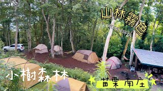 第8露/露營VLOG/#小樹野居/光煮飯就很忙了/卡宜保冷袋/苗栗南庄/森林系營區/#小樹森林/vlog6