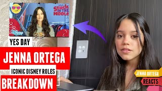 'Yes Day' Star Jenna Ortega Reacts to Her Iconic Disney Roles Breakdown | #jennaortega