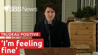 Canada's Justin Trudeau tests positive for COVID-19 | SBS News