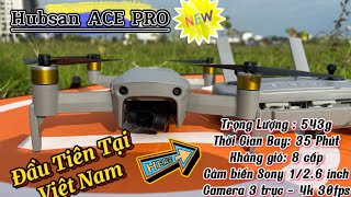 Mở hộp Flycam Hubsan ACE Pro đầu tiên tại Việt Nam - camera 4k- bay xa 10km - / khường flycam.