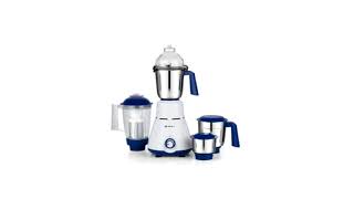 Bajaj Rex 750W Mixer Grinder with Nutri Pro Feature, 4 Jars, White | Kitchenmela.in