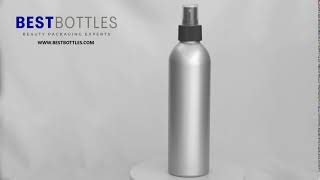 Aluminum Bottle, Capacity: 250ml | Best Bottles, Spray Packaging