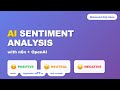 Automate Sentiment Analysis with n8n & AI (No Code Required!)