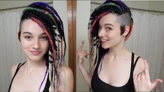 Hair Transformation - Halloween Hair!!