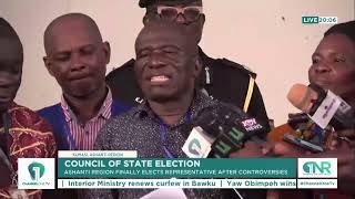 Ashanti Region Finally Elects Council of State Representative After Controversies!