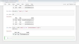 Python Pandas Tutorial Part 5 Updating Rows and Columns Modifying Data Within DataFrames