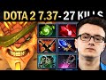 Bristleback Gameplay Miracle with Khanda and 27 Kills - Dota 2 7.37