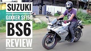 2020 SUZUKI GIXXER SF 150 BS6: Still a comfortable sportbike???