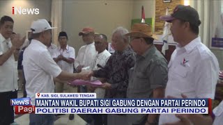 Mantan Wakil Bupati Sigi Gabung dengan Partai Perindo #iNewsPagi 22/03