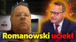 Romanowski uciekł. Kompromitacja służb. Nikt nie pilnował członka grupy przestępczej.