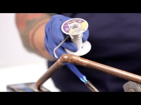 How to Solder a Pipe & Fix Water Lines | Basic Plumbing How to Solder a Pipe & Fix Water Lines | Basic Plumbing