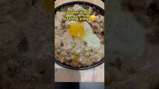 Home Made Sizzling Sisig! 😋 #homemade #home #made #sisig #sizzling #sizzlingfood #food #foodtrip