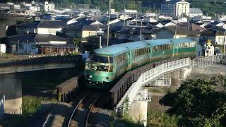 2024/10/11　特急「ゆふいんの森4号」(キハ71)走行@日田～光岡間(花月川橋梁)