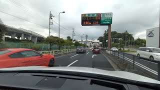 2022年8月29日　圏央道・あきる野IC-狭山日高IC 高速道路走行　レクサス　RX-450h Version-L