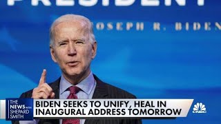 What to expect from President Joe Biden's inaugural address