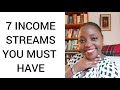 7 Income Streams To Achieve Financial Freedom (Passive Income)