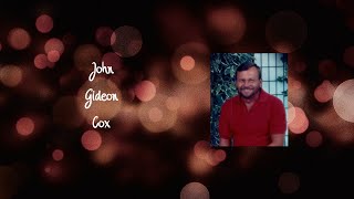 Gideon Cox Video Tribute