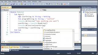 Visual Basic - 18 - Concatenate Strings