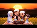 Ramadan Is Here 🌙 | Kids Ramadan Song | Islamic Cartoon Nasheed 