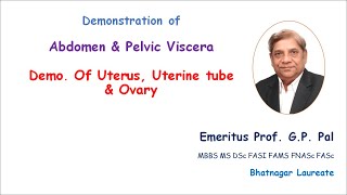 8. Uterus, Ut. tube. & ovary -Demo